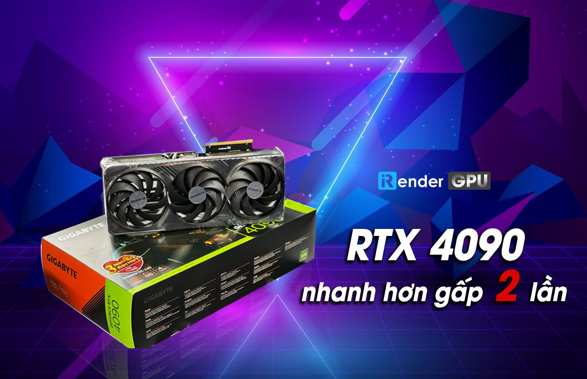 Card đồ họa RTX 4090 dành cho nhà sáng tạo 3D 1