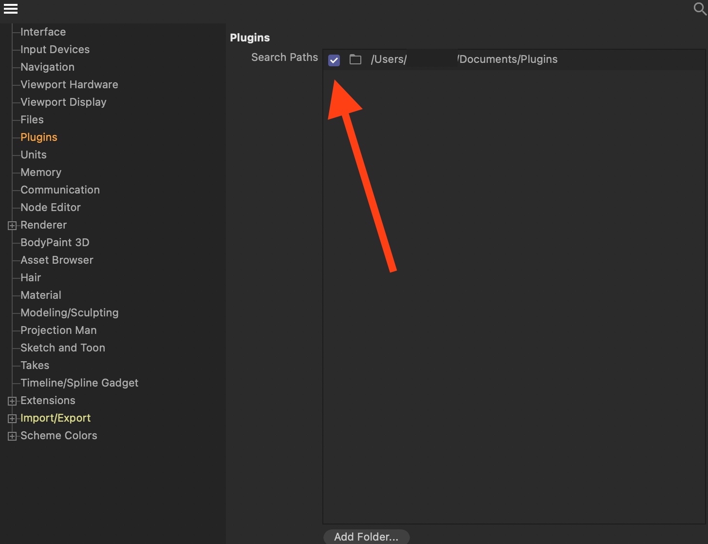 Cách cài plugins trong Cinema 4D iRender với Cinema 4D 03