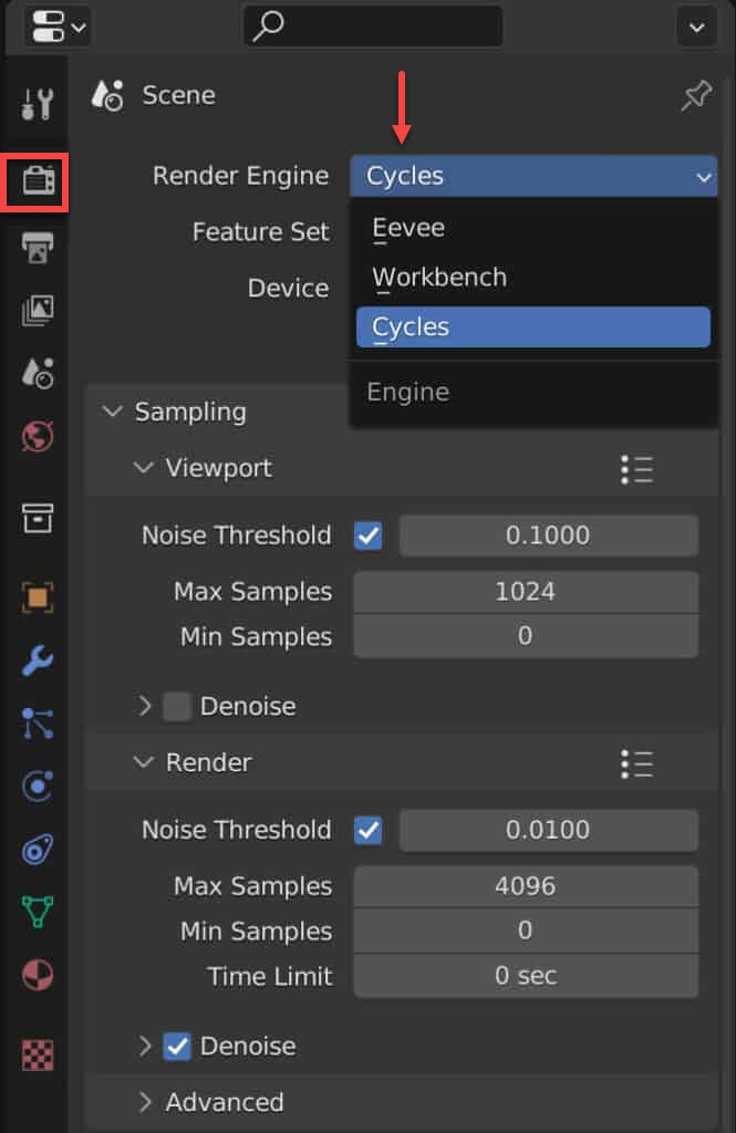 Tối đa hóa chất lượng hình ảnh render trong Blender 3D iRender với Blender 04
