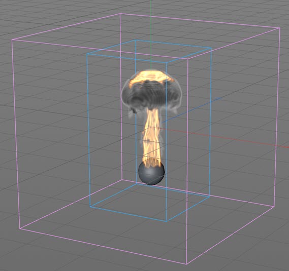 Render Fluid và Volumetric trong X-Particles cho Cinema 4D iRender với Cinema 4D và X-Particles 02