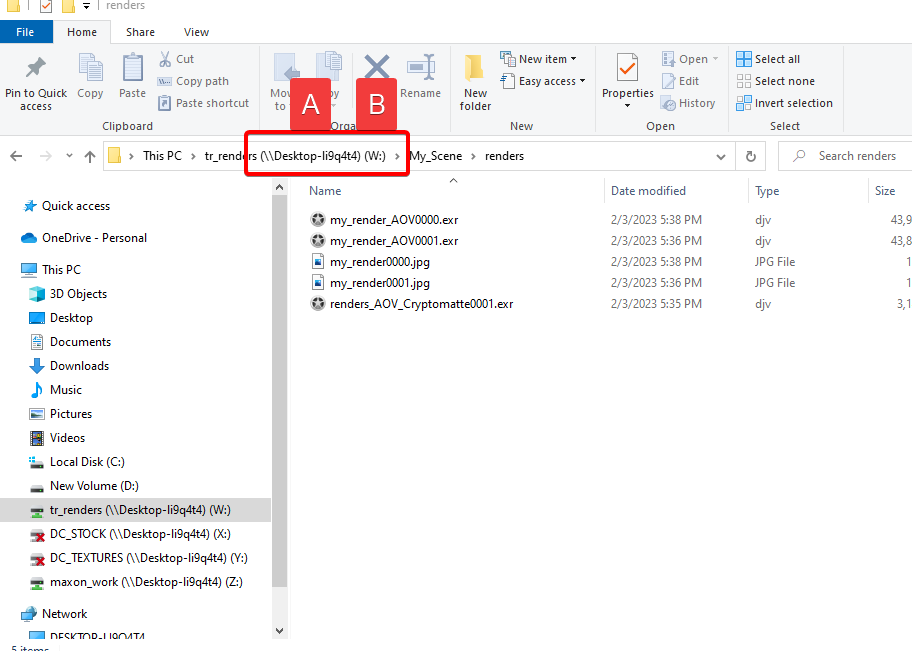 Cách render Redshift Cryptomatte AOVs với Team Render iRender với Redshift và Cinema 4D 06