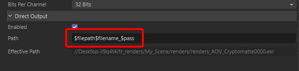 Cách render Redshift Cryptomatte AOVs với Team Render iRender với Redshift và Cinema 4D 10