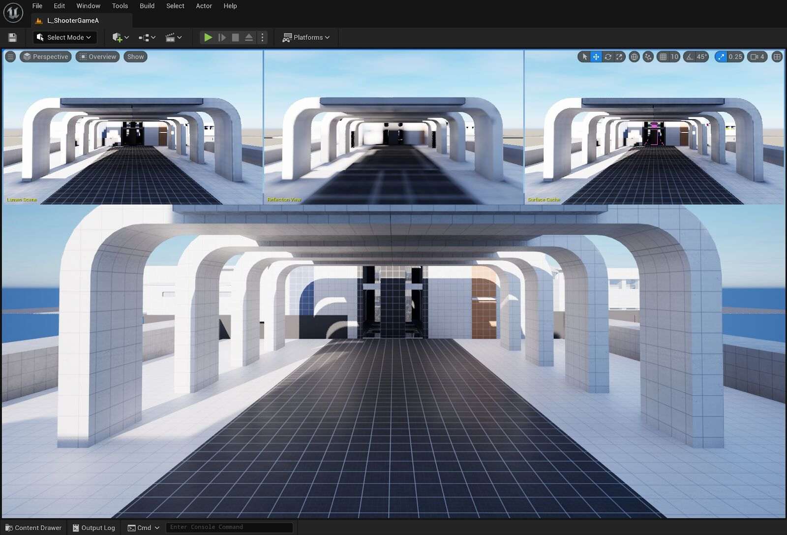 Khắc phục các sự cố Lumen trong Unreal Engine iRender với Unreal Engine 01