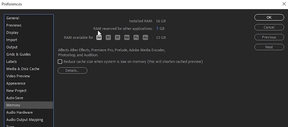 Những tips để tăng tốc độ render trong After Effects 3