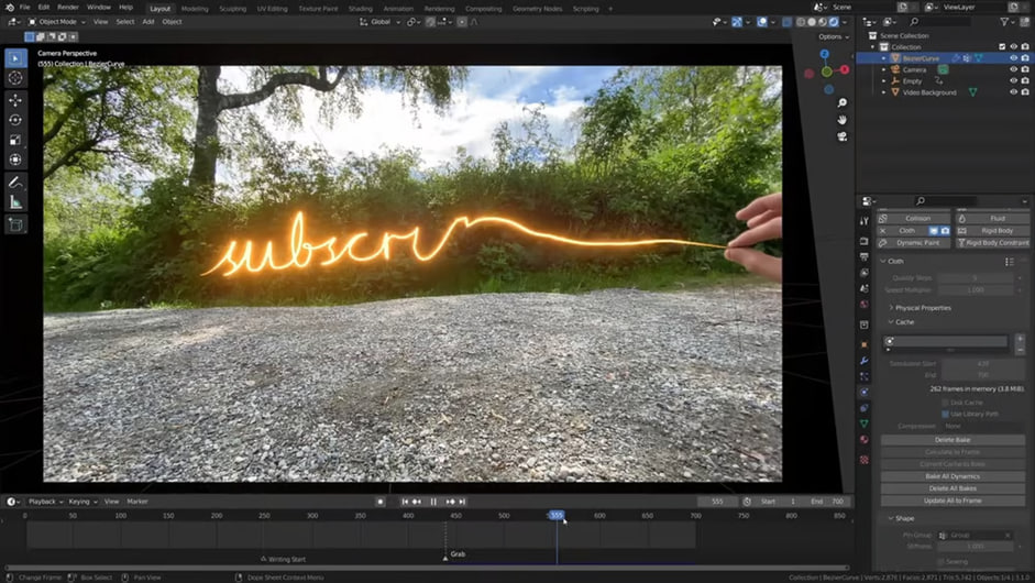 Top 10 hiệu ứng văn bản của Blender bạn nên biết đến