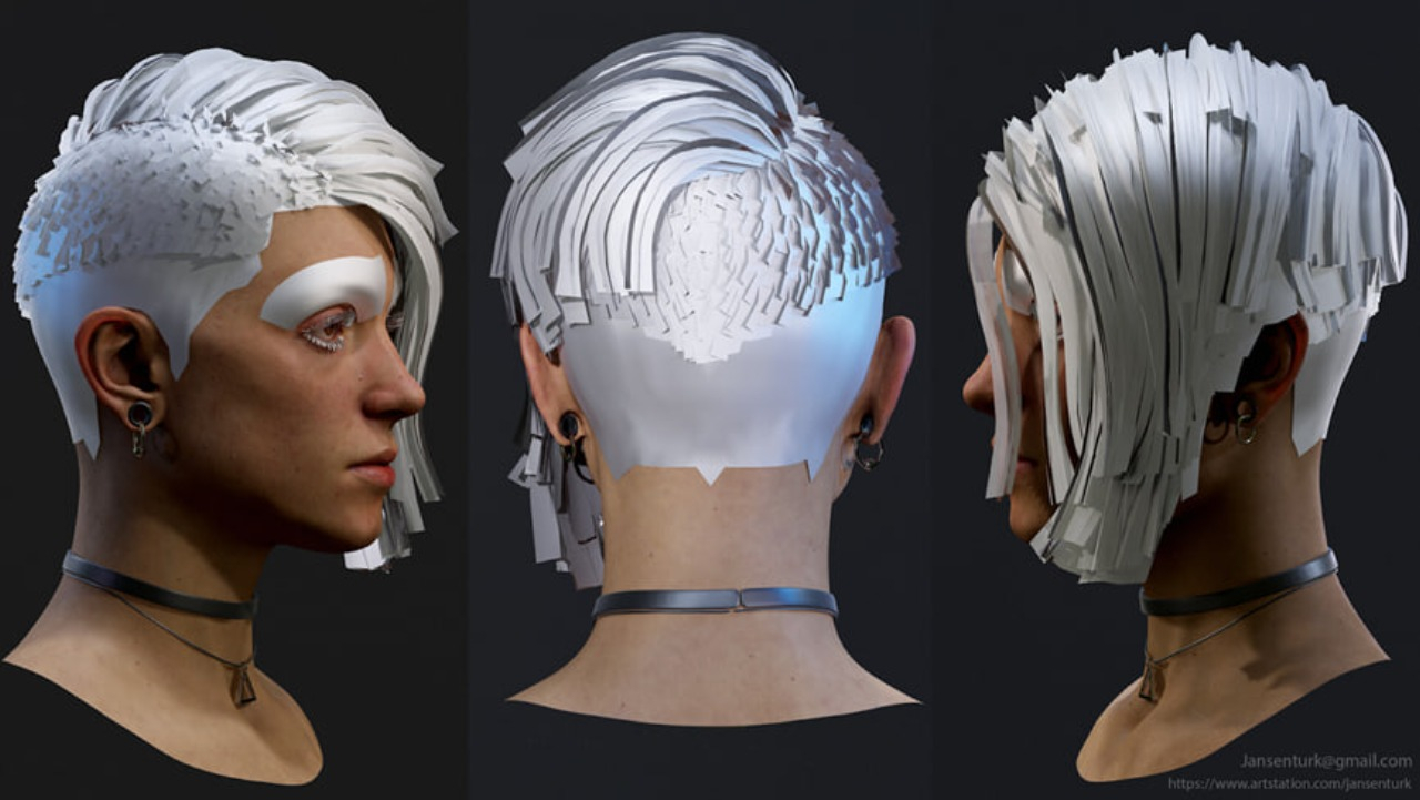 Cùng iRender tạo nhân vật Cyberpunk cho riêng bạn