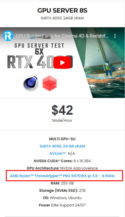 Gợi ý cấu hình tốt nhất cho kết xuất Redshift và Blender ảnh 5