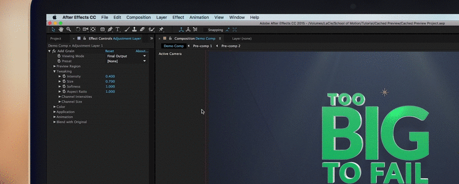 Cách khắc phục lỗi 'Cached preview' trong After Effects với iRender 3