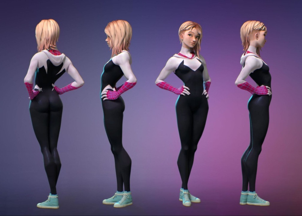 Tạo Gwen Stacy bằng ZBrush và Marmoset Toolbag