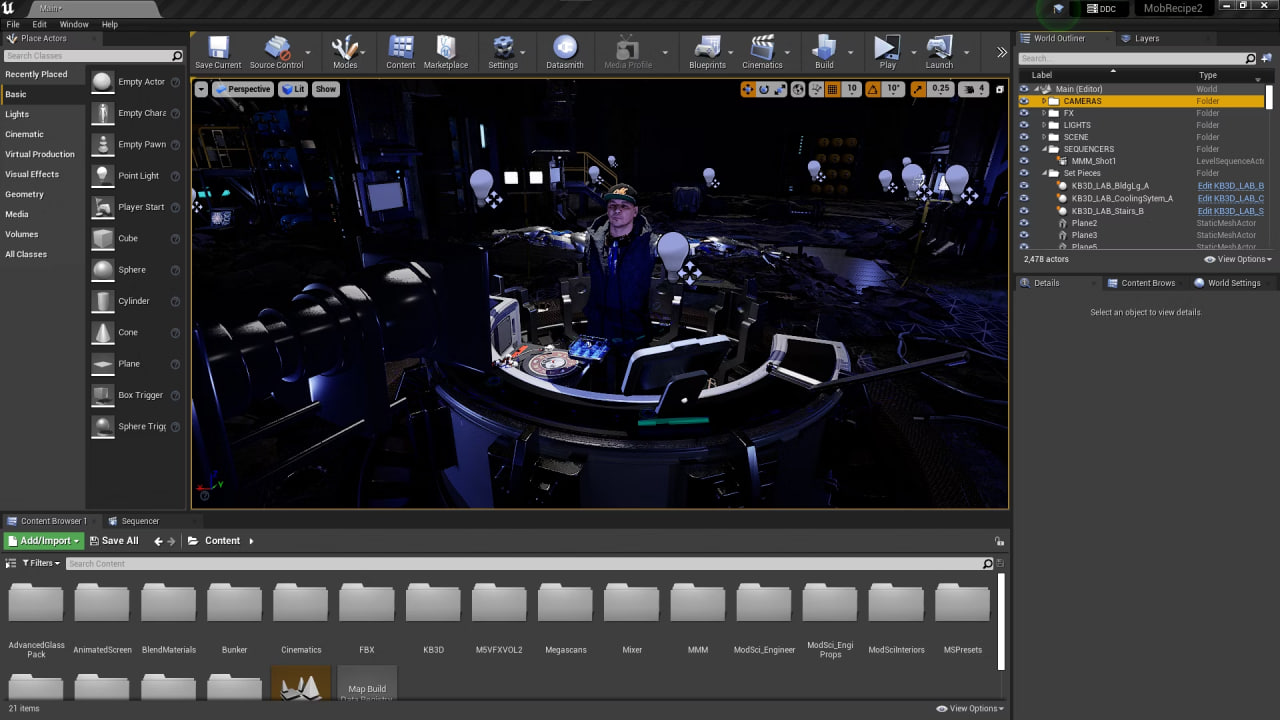 Cách Import cảnh 3D vào Unreal Engine 5 cùng iRender