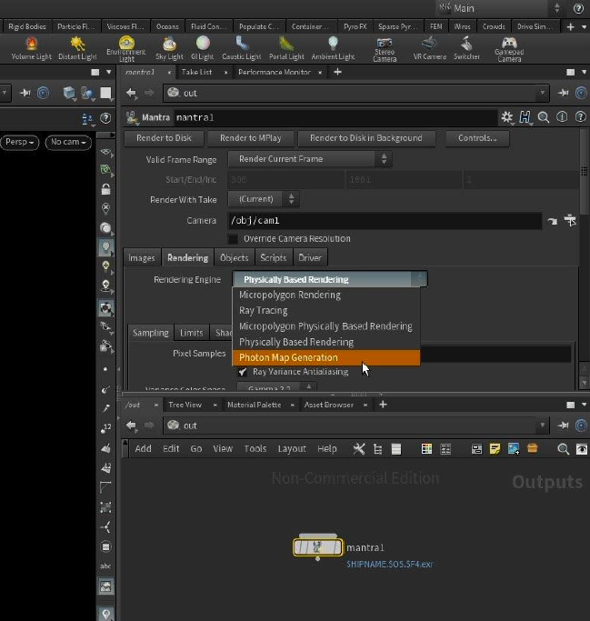 Những tips render hiệu quả với Houdini 3