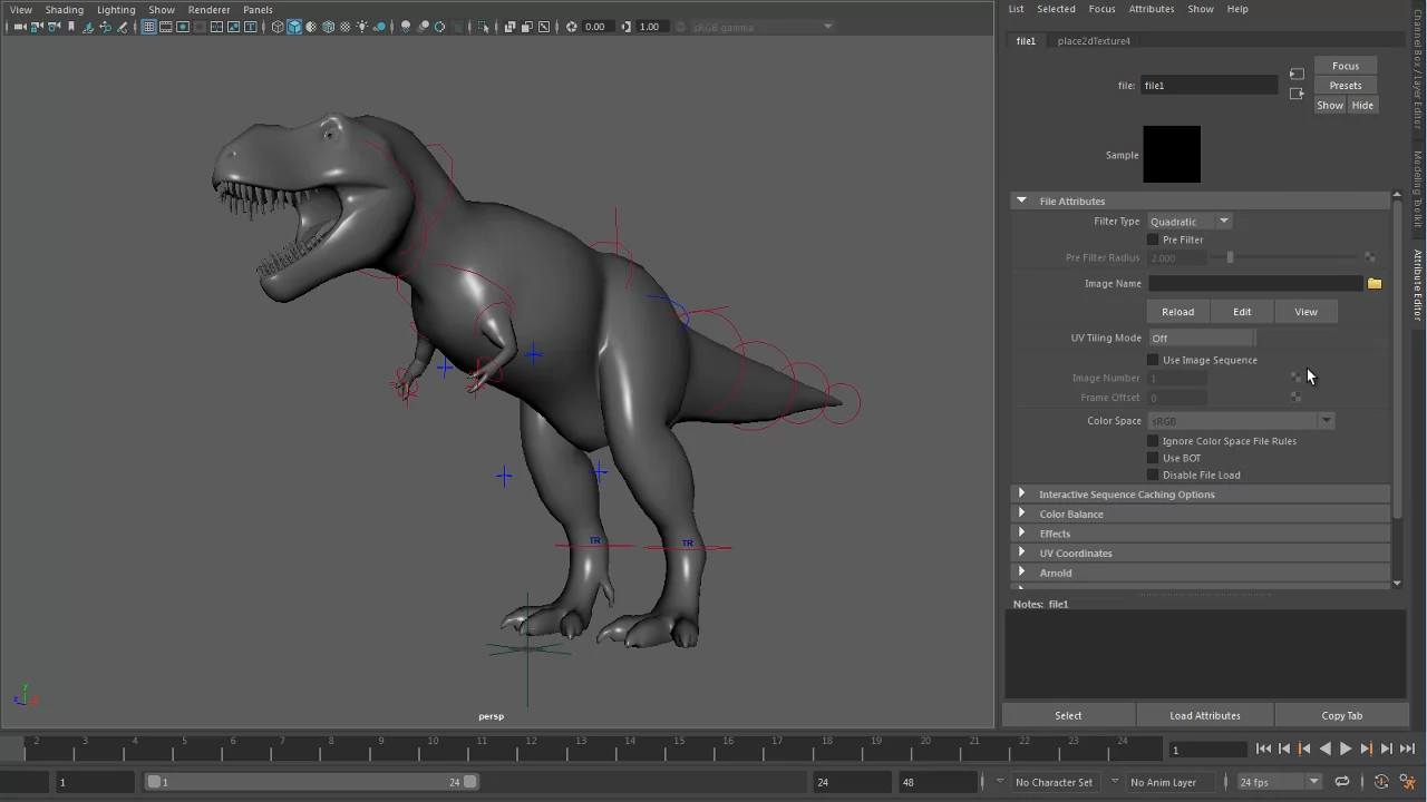 Vật thể trong Maya 2