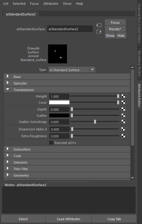 Cách thiết lập Arnold Shader để render vật liệu trong Maya 3
