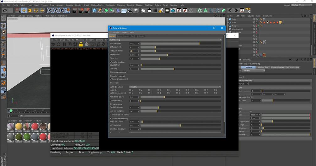 Cách thiết lập ánh sáng mặt trời Octane trong Cinema 4D để tạo cảnh chân thực ảnh 4