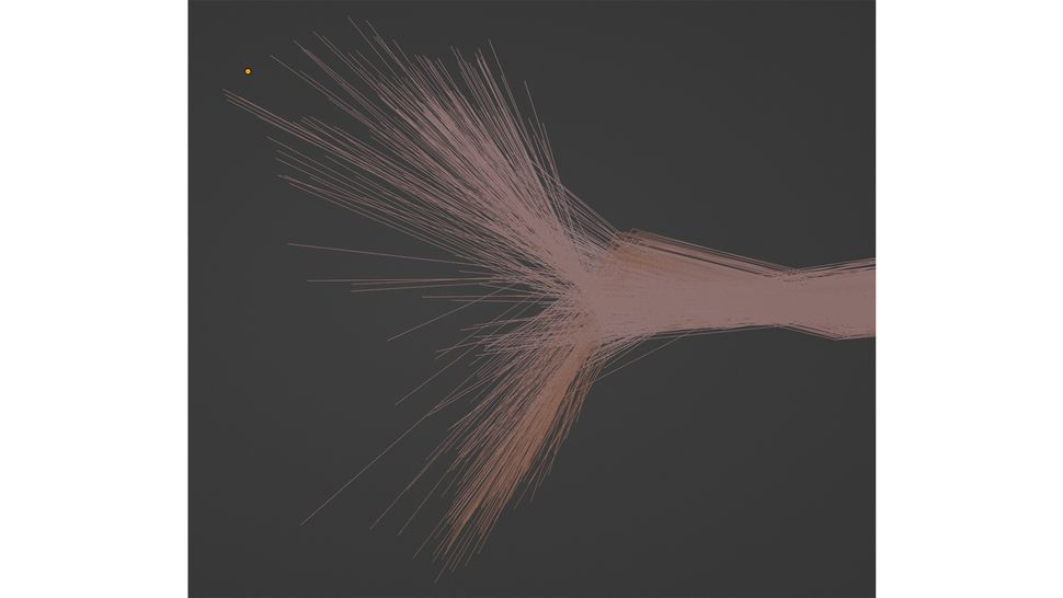 Cách sử dụng Blender để tạo bím tóc ảnh 3