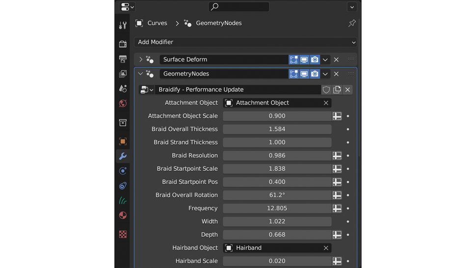 Cách sử dụng Blender để tạo bím tóc ảnh 5