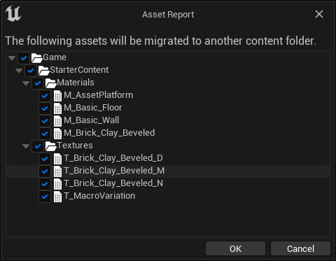 Cách di chuyển Asset giữa các dự án Unreal Engine với iRender 02