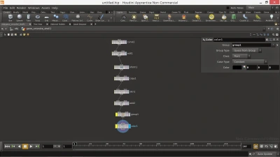 cách tạo texture trong Houdini với iRender 3