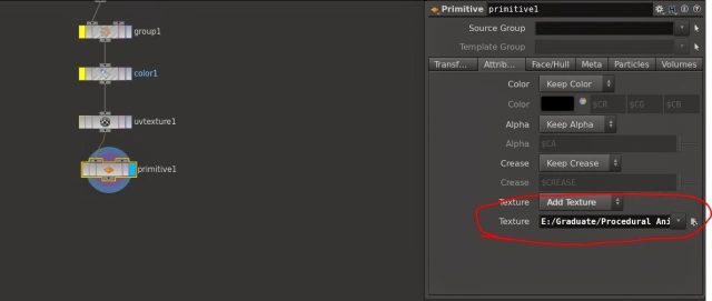 cách tạo texture trong Houdini với iRender 4