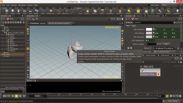 cách tạo texture trong Houdini với iRender