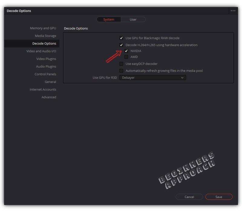Khắc phục sự cố DaVinci Resolve không dùng GPU 3