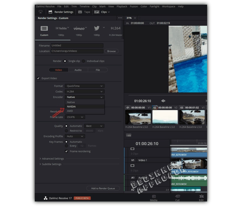 Khắc phục sự cố DaVinci Resolve không dùng GPU 4