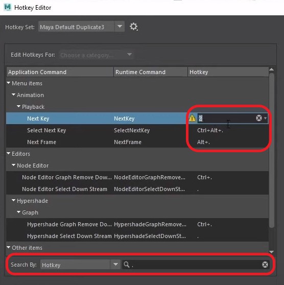 Tiết kiệm thời gian làm việc với phím tắt cho animation trong Maya 3
