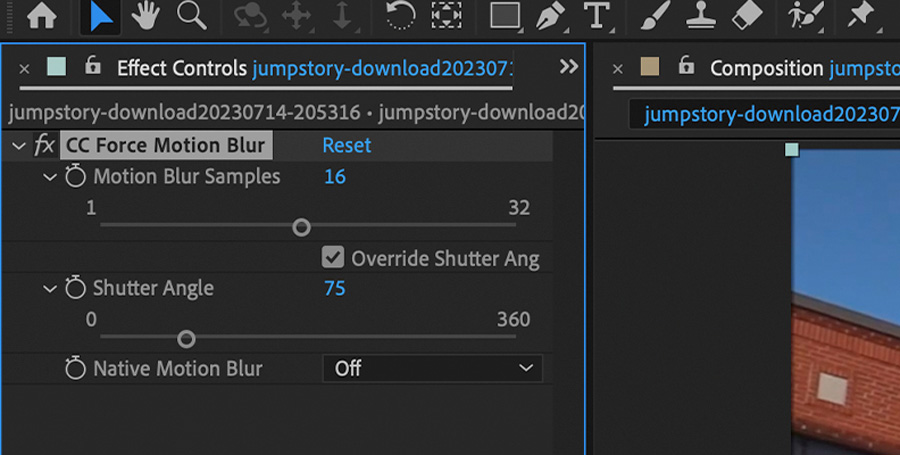 Cách thêm hiệu ứng làm mờ chuyển động trong After Effects ảnh 2