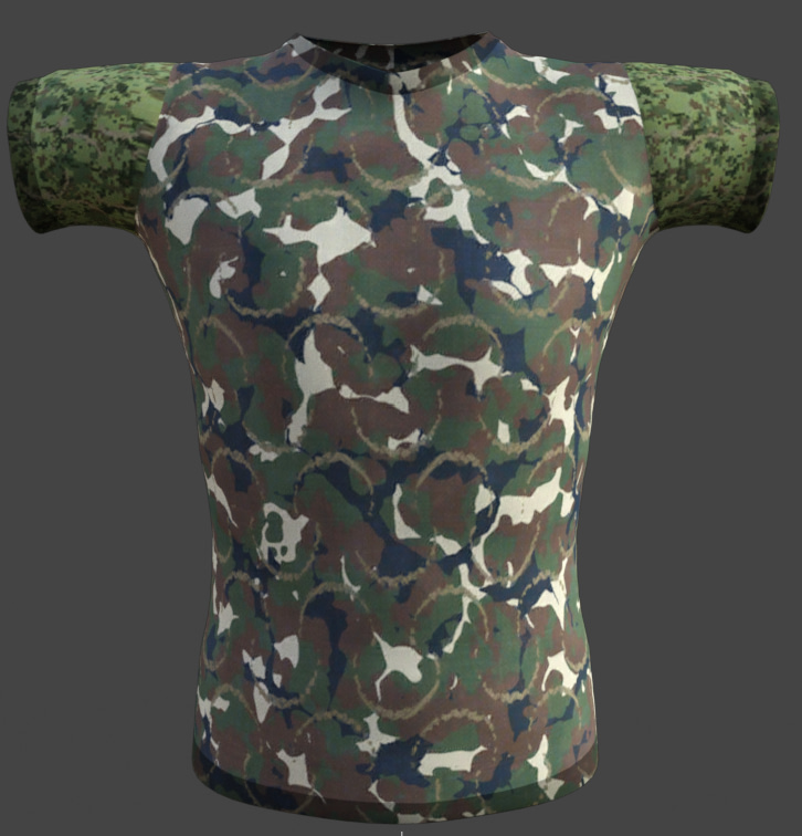 Cách tạo họa tiết trạng phục trong Daz 3D với iRender 9