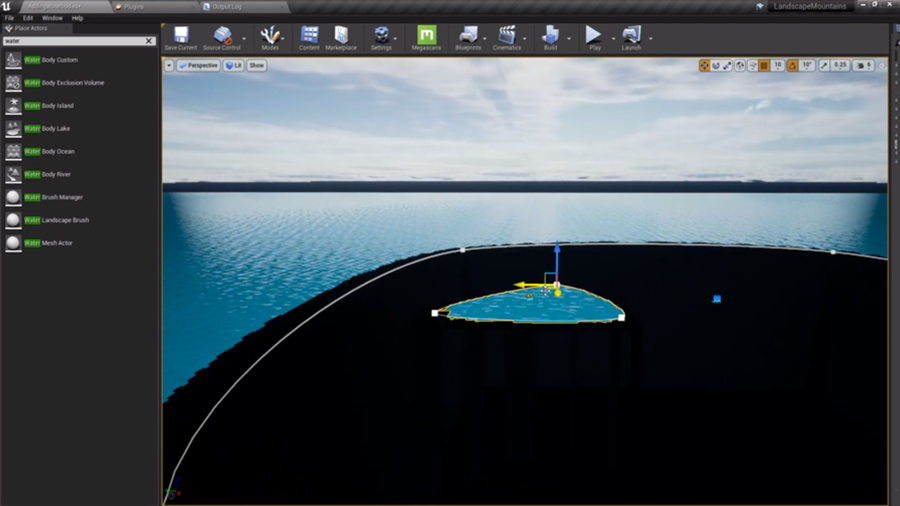 Cách sử dụng hệ thống chia lưới nước và kết xuất bề mặt trong UE 5 image 6