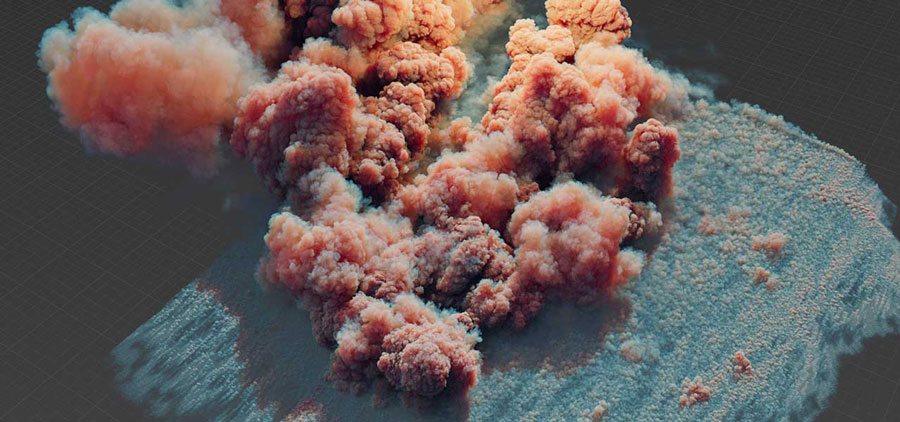 Pyro trong Houdini Tiềm năng của hiệu ứng hình ảnh ảnh 5