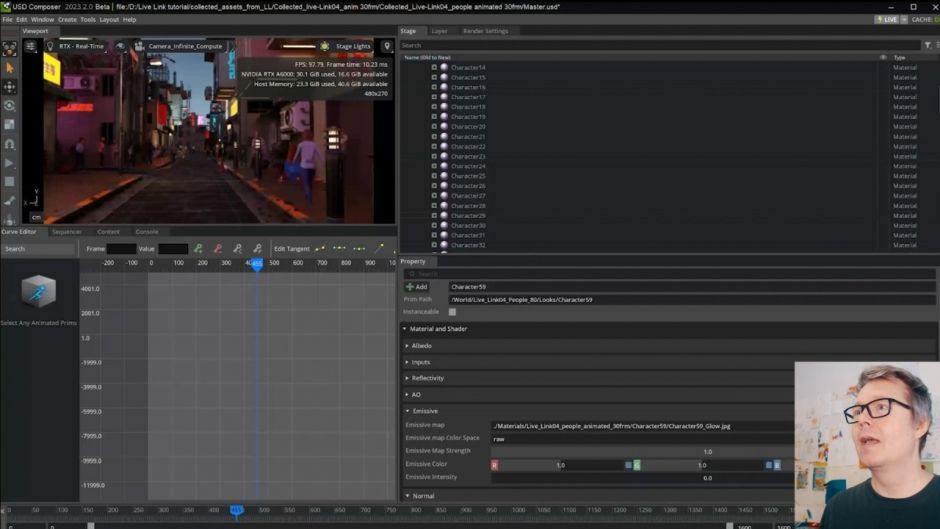 Thực hiện hoạt hình thời gian thực với ActorCore và iClone Omniverse Live Sync 5