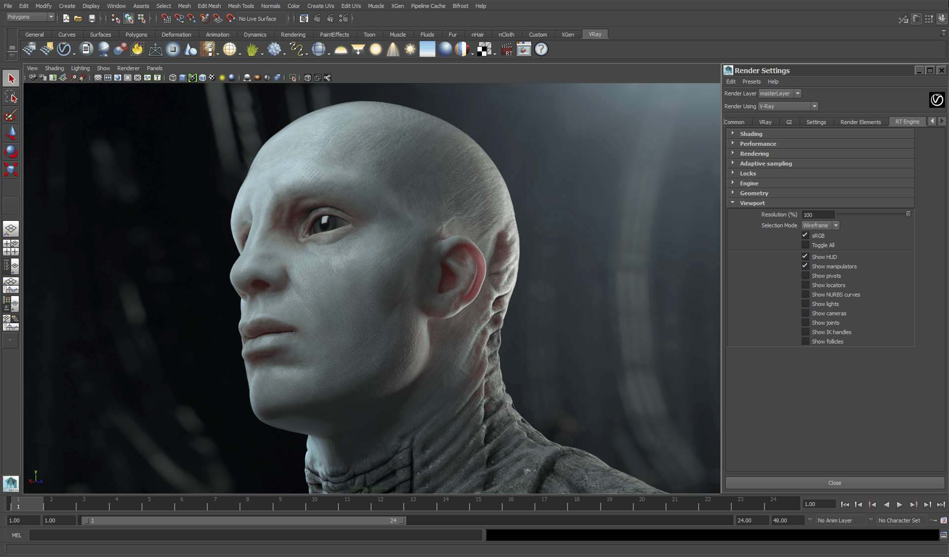 Kết xuất cùng GPU trong Autodesk Maya - irender.vn