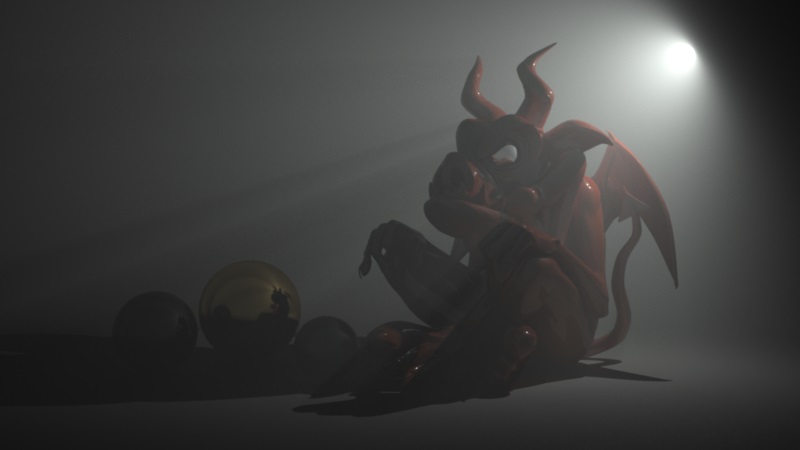 Tìm hiểu về tán xạ volumetric và sương mù trong Redshift cho Cinema 4D 12