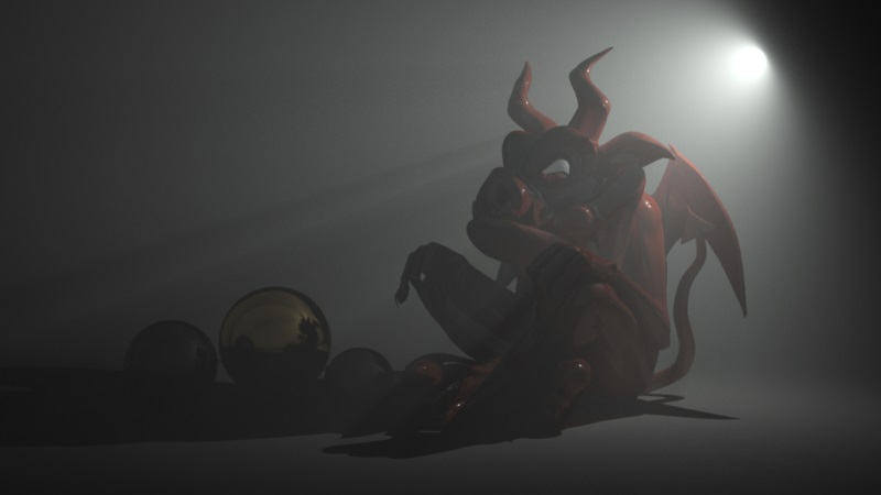 Tìm hiểu về tán xạ volumetric và sương mù trong Redshift cho Cinema 4D 13