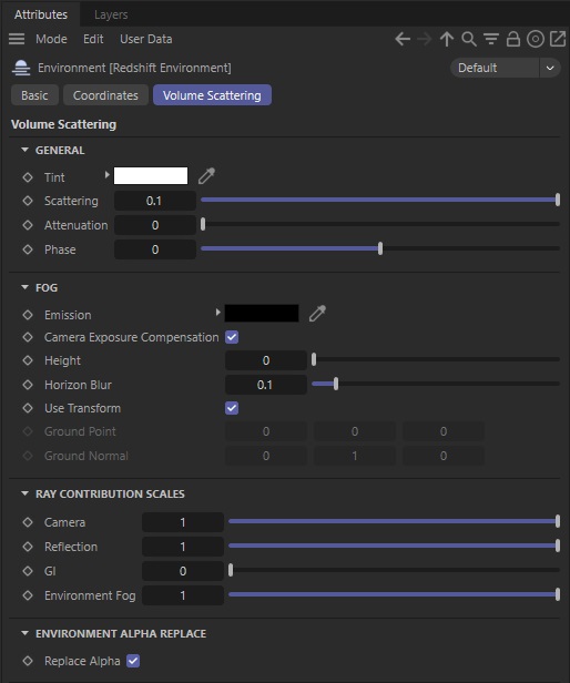 Tìm hiểu về tán xạ volumetric và sương mù trong Redshift cho Cinema 4D 2