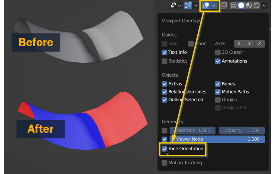 Cách sửa Normals trong Blender với iRender ảnh 3