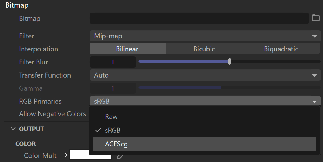 Cách thiết lập quy trình làm việc ACEScg với V-Ray cho Cinema 4D 3