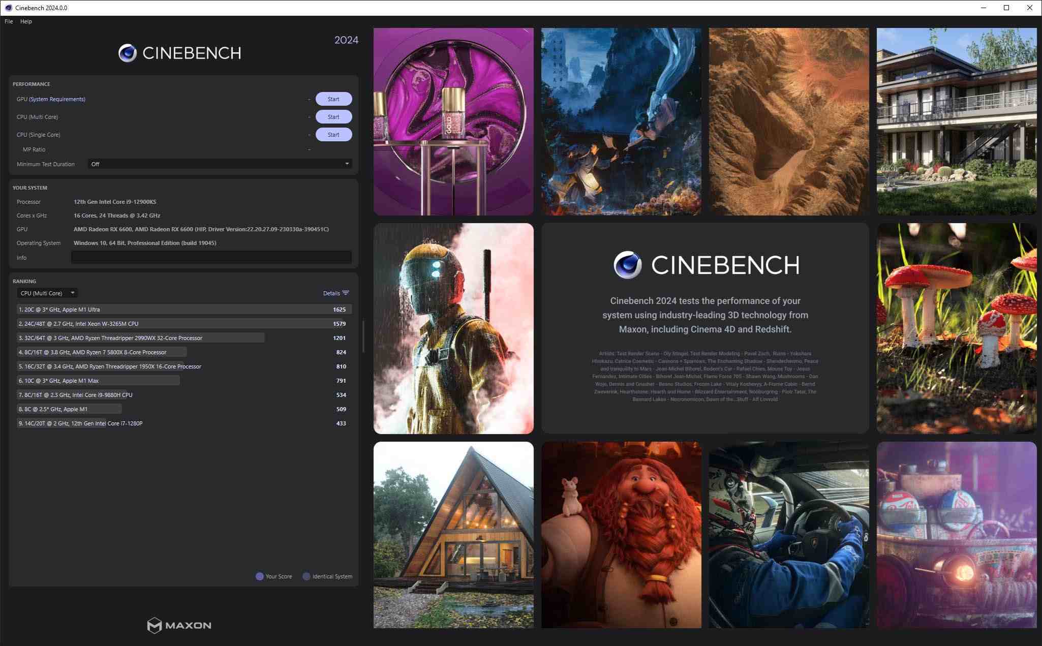 Hướng dẫn benchmark GPU trên Cinebench với iRender 01