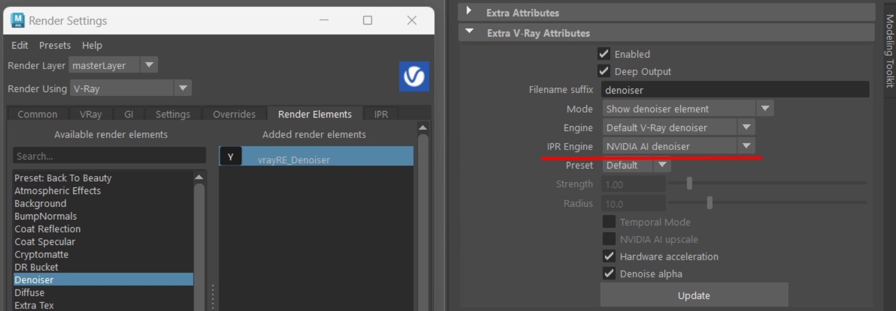 Cách sử dụng Interactive Rendering trong V-Ray GPU với iRender 04
