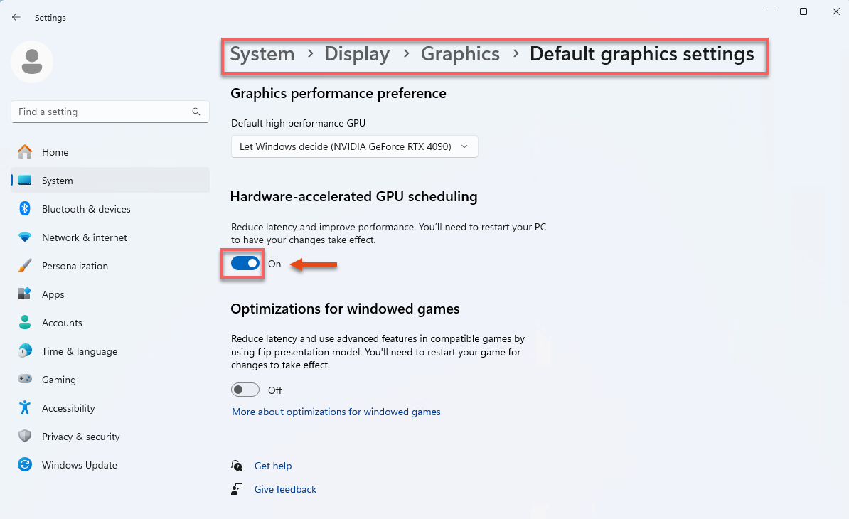 V-Ray GPU: Các cài đặt quan trọng cho NVIDIA Control Panel và Windows với iRender 06