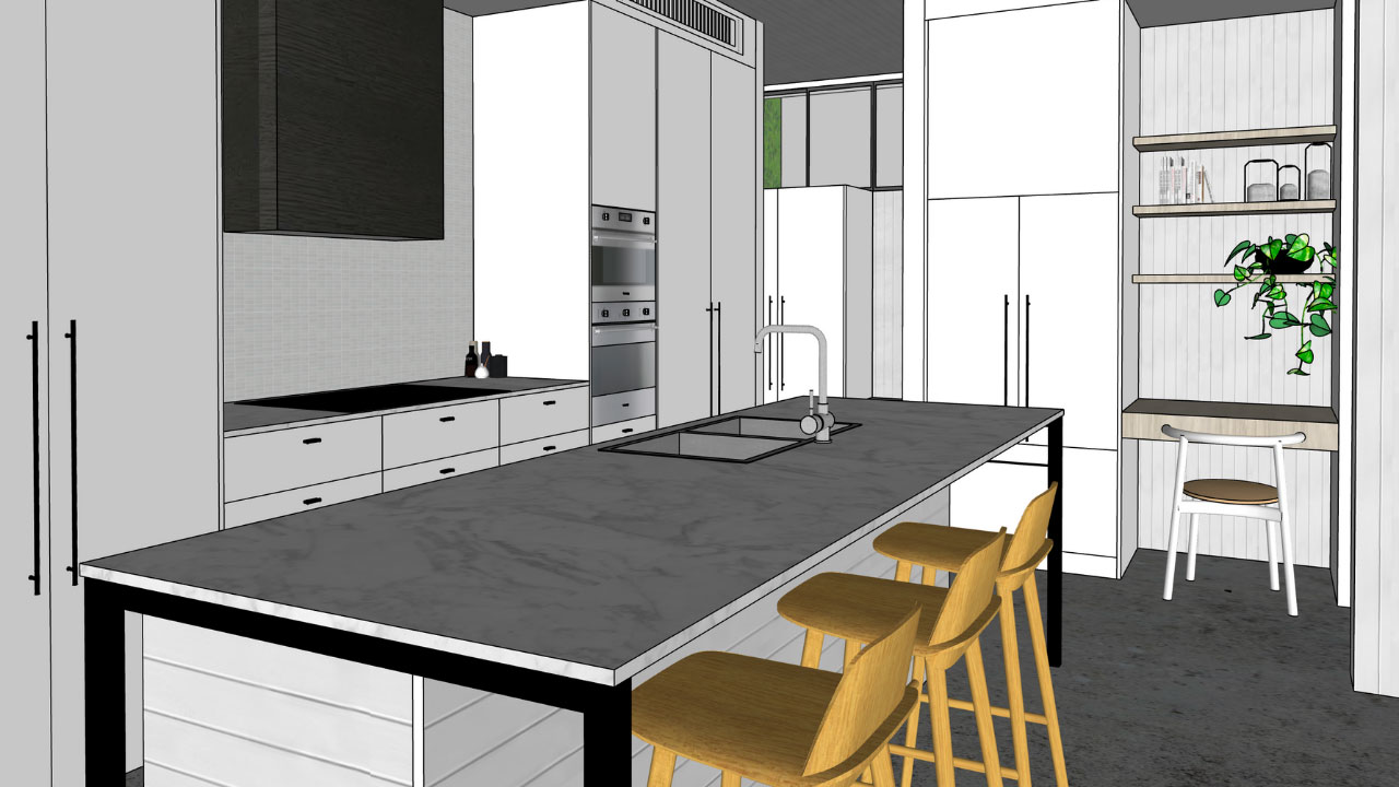 Những ưu điểm của SketchUp cho dự án Kiến Trúc 1