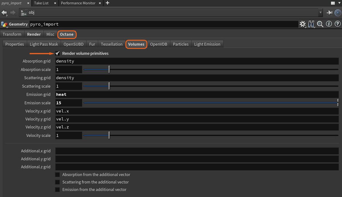 Tìm hiểu cách Octane kết xuất Houdini Volumes 2