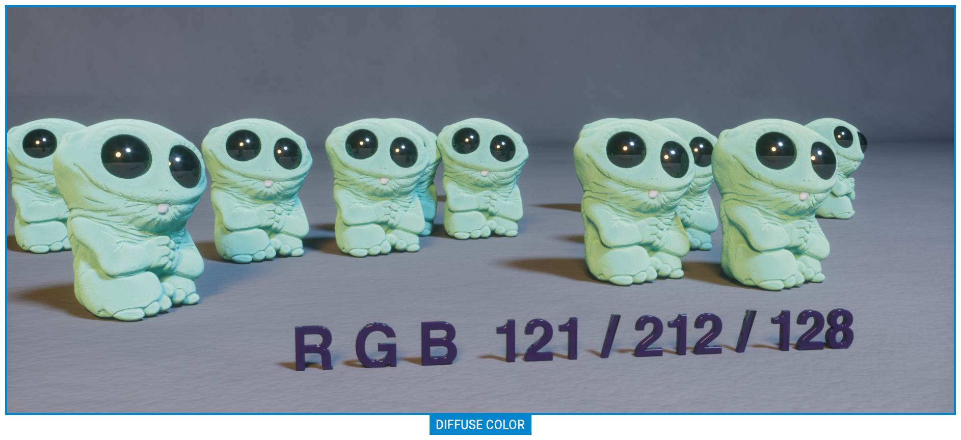 Tổng quan về Vật liệu khuếch tán Octane trong Cinema 4D 3