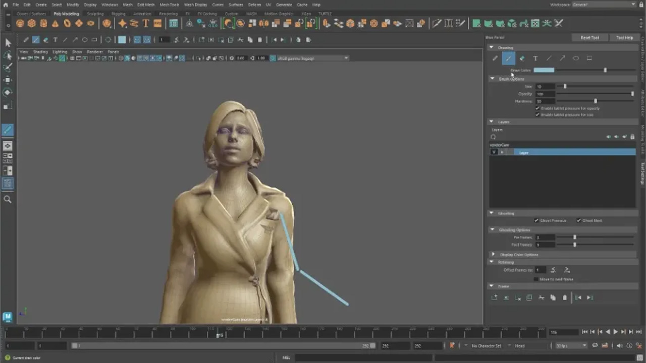Cách xây dựng giao diện Maya với iRender 1