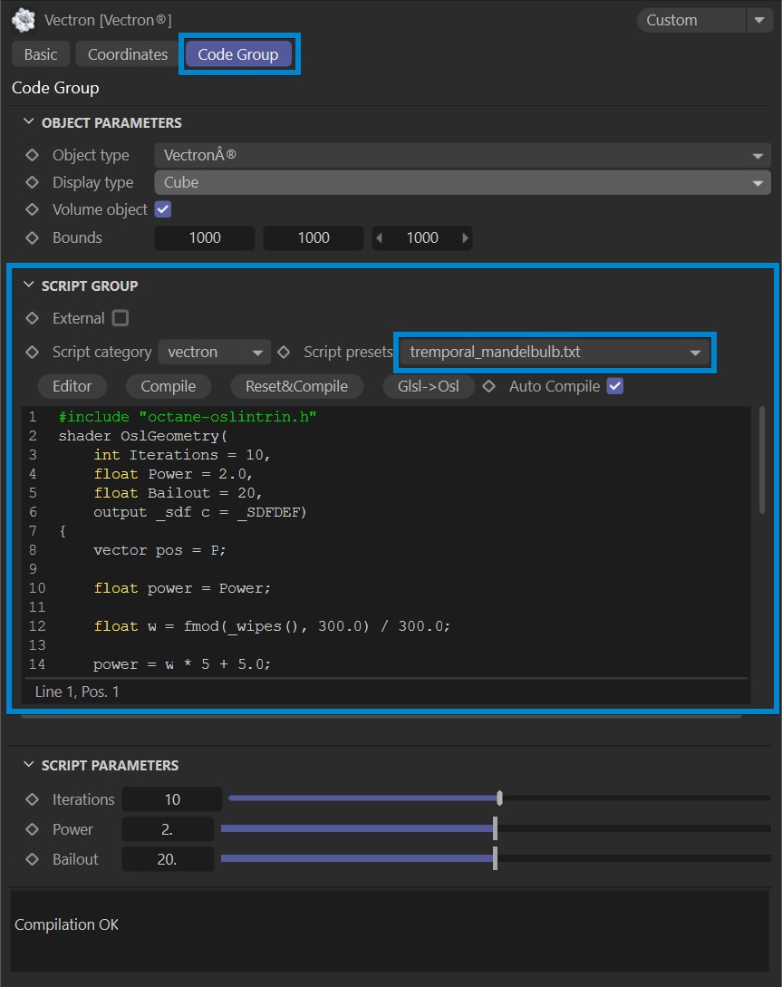 Tổng quan về Octane Vectron 1