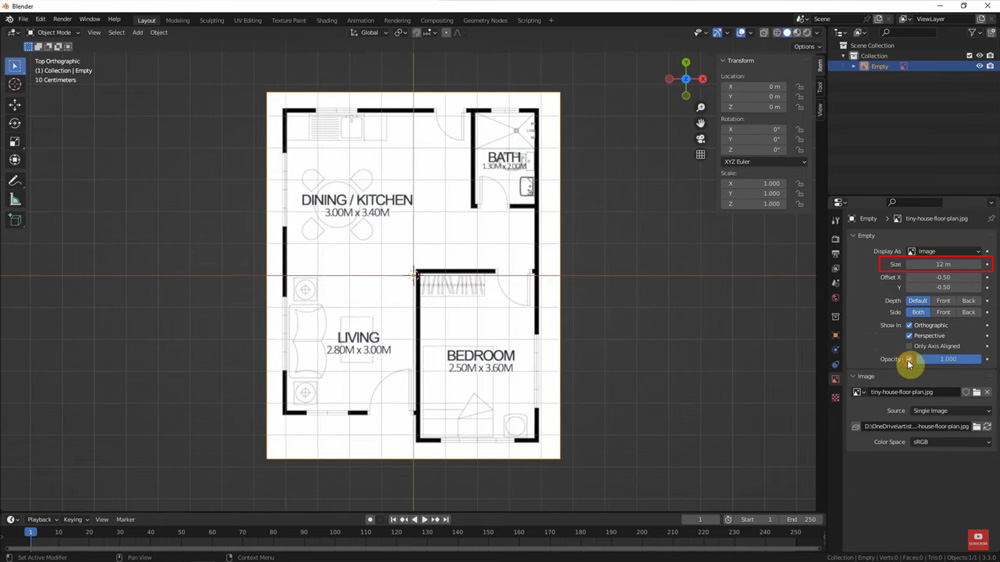 Sử dụng Blender Free Addon để tạo mô hình 3D kiến ​​trúc ảnh 2