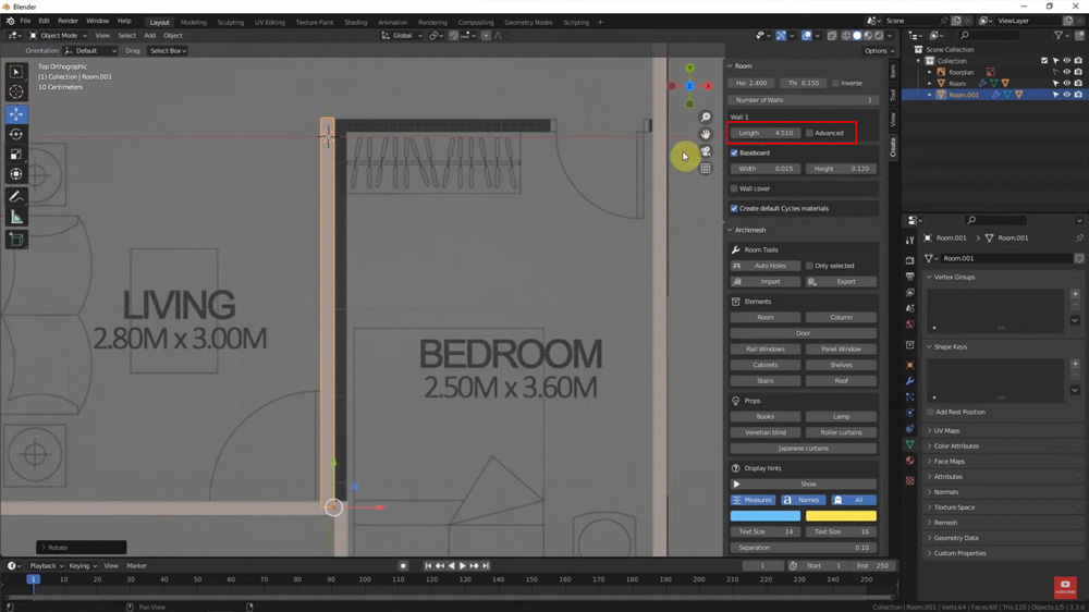 Sử dụng Blender Free Addon để tạo mô hình 3D kiến ​​trúc ảnh 4