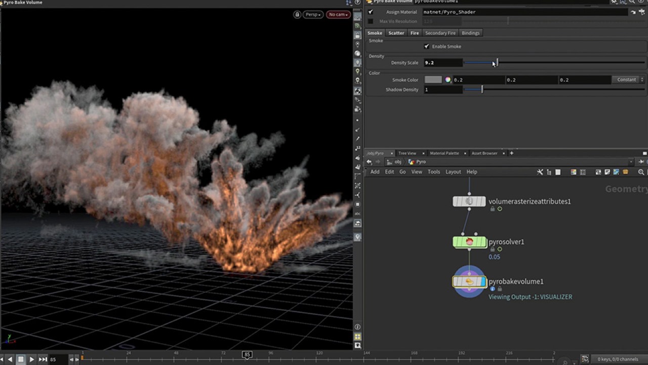 SideFX Houdini cho diễn họa kiến trúc 2