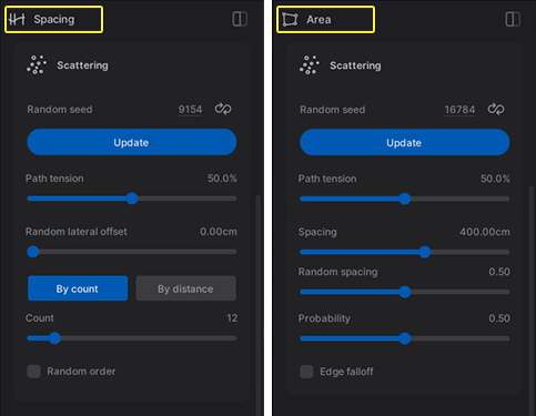 Tìm hiểu về công cụ Spacing và Area trong Twinmotion 12